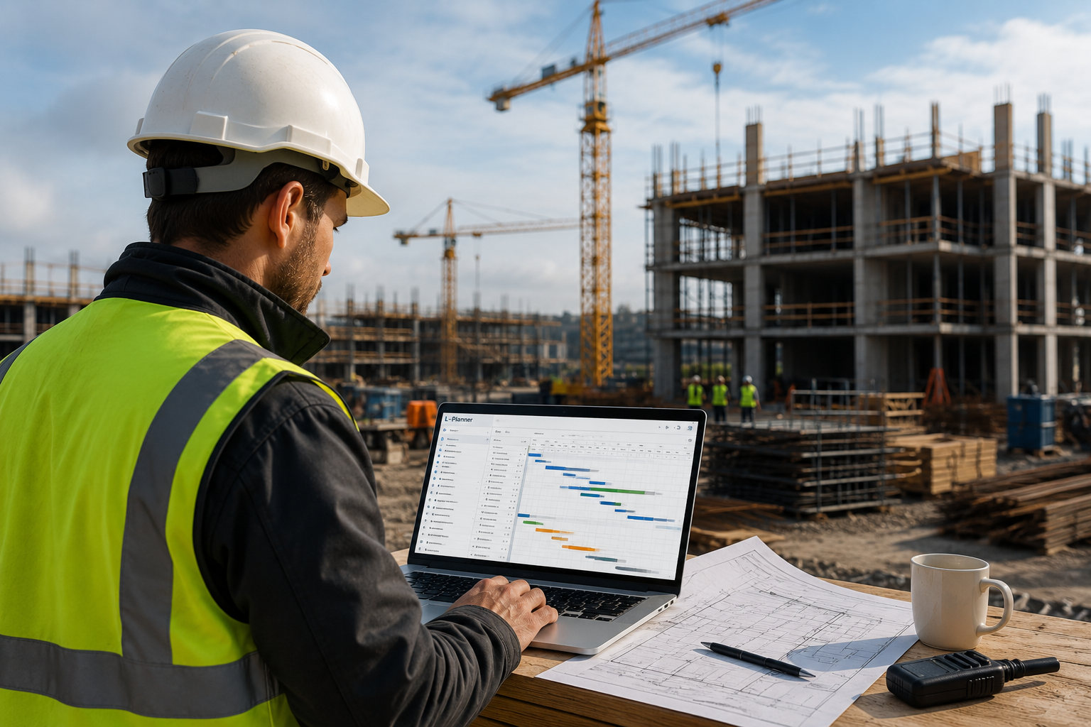 Construction manager using L-Planner